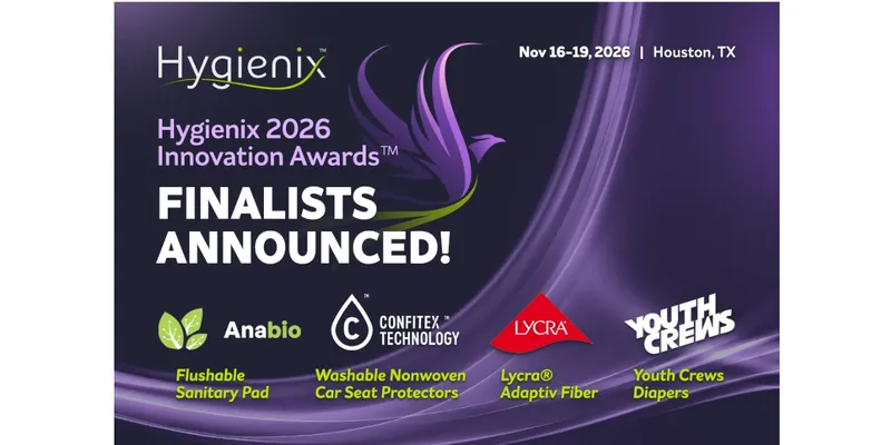 INDA Announces Four Finalists for 2026 Hygienix Innovation Award